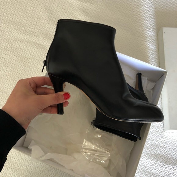 Tabi black ankle boots with stiletto heel - Picture 3 of 7